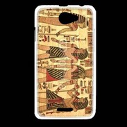 Coque HTC Desire 516 Peinture Papyrus Egypte