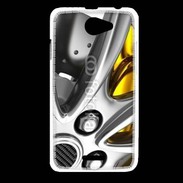 Coque HTC Desire 516 Jante étrier de frein jaune