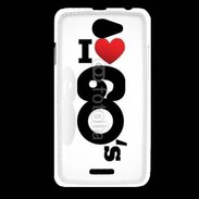 Coque HTC Desire 516 I love 60's