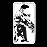 Coque HTC Desire 516 Dessin de Danseur en couple