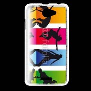 Coque HTC Desire 516 Set break dancers 