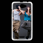 Coque HTC Desire 516 Couple street dance