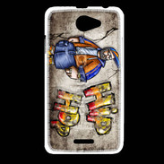 Coque HTC Desire 516 HIP HOP graffiti