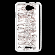 Coque HTC Desire 516 French Cancan 5