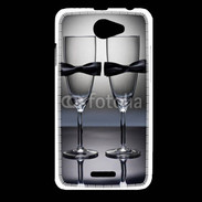 Coque HTC Desire 516 Coupe de champagne gay