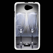 Coque HTC Desire 516 Coupe de champagne lesbienne