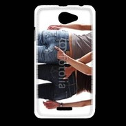 Coque HTC Desire 516 Couple gay sexy femmes 