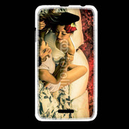 Coque HTC Desire 516 Couple lesbiennes romantiques
