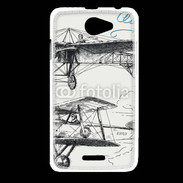 Coque HTC Desire 516 Vintage Aircraft