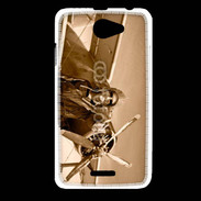 Coque HTC Desire 516 Femme pilote d'avion