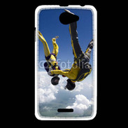 Coque HTC Desire 516 Parachutiste en chute libre à l'envers 5