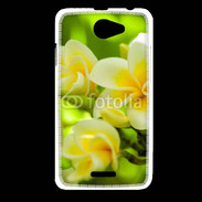 Coque HTC Desire 516 Fleurs Frangipane