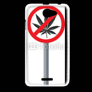 Coque HTC Desire 516 Cannabis interdit