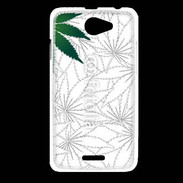 Coque HTC Desire 516 Fond cannabis