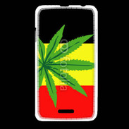 Coque HTC Desire 516 Drapeau allemand cannabis