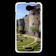 Coque HTC Desire 516 Château fort et jardins d'Angers en France