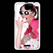 Coque HTC Desire 516 lolita candy