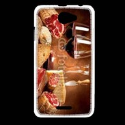 Coque HTC Desire 516 Fromage, charcuterie et vin 2