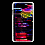 Coque HTC Desire 516 Cocktails rose et jaune