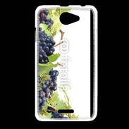 Coque HTC Desire 516 Fond raisin