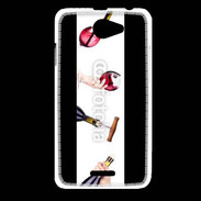 Coque HTC Desire 516 Vin rouge !!