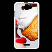 Coque HTC Desire 516 Bouche gourmande