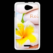 Coque HTC Desire 516 Fleurs relax