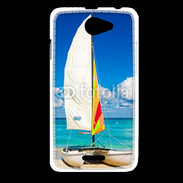 Coque HTC Desire 516 Bateau plage de Cuba