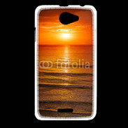 Coque HTC Desire 516 Couché de soleil mer 2