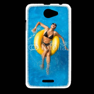 Coque HTC Desire 516 Bouée et bronzage