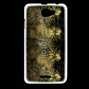 Coque HTC Desire 516 Feu d'artifice or