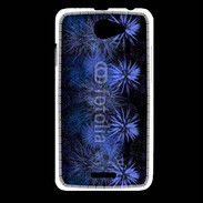 Coque HTC Desire 516 Feu d'artifice bleu