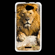 Coque HTC Desire 516 Tête de lion