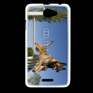 Coque HTC Desire 516 Chien agility