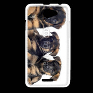 Coque HTC Desire 516 Chiots Berger Allemand