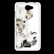 Coque HTC Desire 516 Trio de chiots
