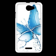 Coque HTC Desire 516 Papillon en eau