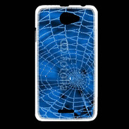 Coque HTC Desire 516 Toile d'araignée bleue