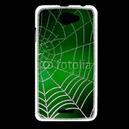 Coque HTC Desire 516 Toile d'araignée verte