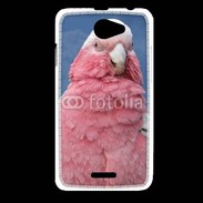 Coque HTC Desire 516 Perroquet rose