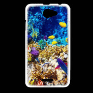 Coque HTC Desire 516 Poissons et coraux