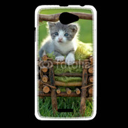 Coque HTC Desire 516 Panier de chatton