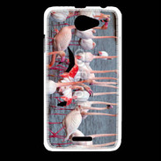 Coque HTC Desire 516 flamand rose