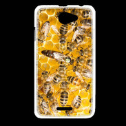 Coque HTC Desire 516 Ruche d'abeilles