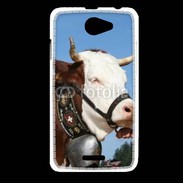 Coque HTC Desire 516 Vache de race Abondance Savoie