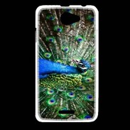 Coque HTC Desire 516 Paon faisant la roue