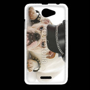 Coque HTC Desire 516 Bulldog village people