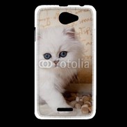 Coque HTC Desire 516 Adorable chaton persan 2