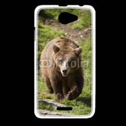 Coque HTC Desire 516 Ours brun en ballade