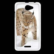 Coque HTC Desire 516 Lynx des neiges
